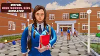 High School girl life sim Screen Shot 0