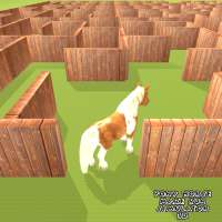 Pony Horse Maze Run Simulator 3D