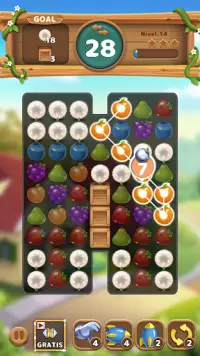 Fruits Garden : Link Puzzle Screen Shot 3