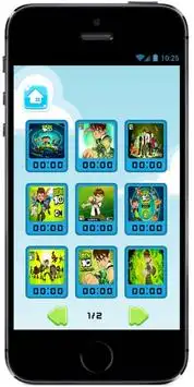 Play BEN 10 Sliding Jigsaw Puzzle Game Screen Shot 0