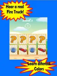 Fire Truck Games for Toddlers Screen Shot 3