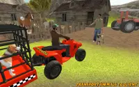 ATV Bike Animal Transport Cart Driving 2019 Screen Shot 0