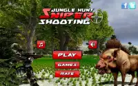 Jungle Hunt Sniper Shooting Screen Shot 0