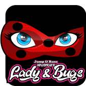 Lady&Bugs Jump and Run Adventure