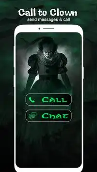 Cuộc gọi và giả lập chú hề Pennywise Screen Shot 0