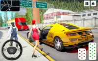 City Taxi Driver 2021- Free Taxi Driving Games Screen Shot 1