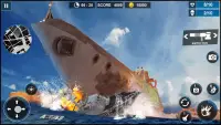 กองทัพเรือ สงคราม เครื่อง ปืน ยิง : นักกีฬา  เกม Screen Shot 2