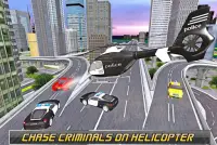 Polisi ekstrim helikopter sim Screen Shot 4