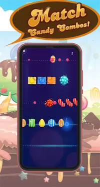 Lucky Pop Bubble Crush - Candy vs Ennemi Screen Shot 1