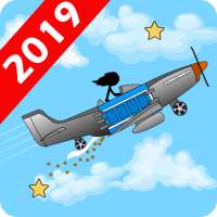 Potty Launch 2:Stickman Flying Simulator