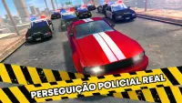 Carro Policial Ladrão Fuga 🚨 Corrida Perseguição Screen Shot 7