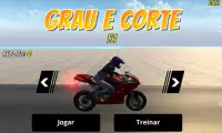 Jogo de moto com grau e corte Screen Shot 3