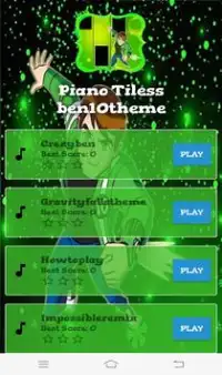 ben10 piano legend Screen Shot 0