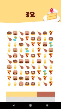 Food Emoji - Free Match 3 Game Screen Shot 1