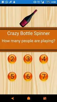 Crazy Bottle Spinner Screen Shot 0