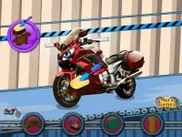 Lave la motocicleta Juegos Screen Shot 1