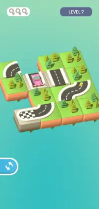 Flipped Road: Cars Puzzle 3D Screen Shot 3
