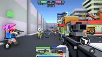 Blocky Gun FPS: Battle Royale Online Screen Shot 1