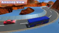 Off road hill station bus simulator real bus drive Screen Shot 2