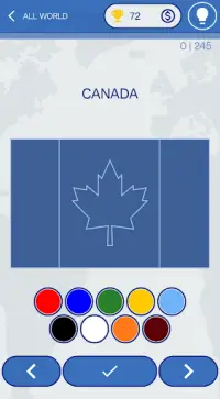 The Flags of the World Quiz Screen Shot 17