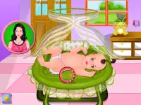 Baby-Geburt Mädchen Spiele Screen Shot 4