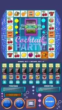 slot machine cocktail party Screen Shot 3
