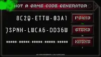 Not a Game Code Generator Screen Shot 2