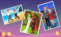 Love of princess  dating couple game Screen Shot 0