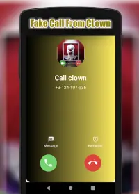 Video Call From Scary Clown Screen Shot 0