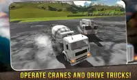 Truk Sopir Mobil Transporter 3D: Besar Truk Parkir Screen Shot 14