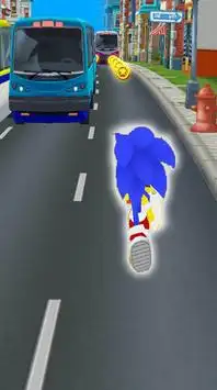 Subway Hedgehog Jump: Super Runner 3d HedgOO 2020 Screen Shot 2