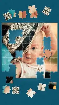 Puzzle joli bebe gratuit Screen Shot 2