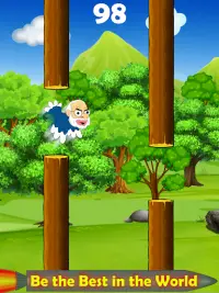 Modi Flying Endless Game Screen Shot 2