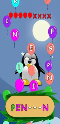 Balloon Pop : Kids Word Game (Animals Version) Screen Shot 4