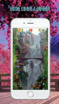 Waterfall Ninja Screen Shot 1