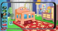 Princess game for kids- baby house cleaning games Screen Shot 2