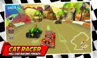 Cat Racing Fever 🏁 City Racing 3D Frenzy Screen Shot 3