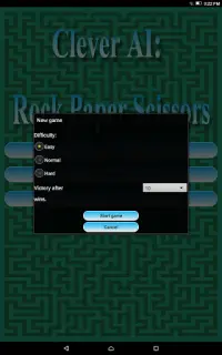 Clever AI: Rock Paper Scissors Screen Shot 1
