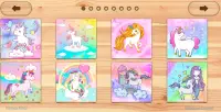 Unicorn Puzzles Game for Girls Screen Shot 0