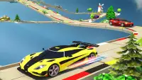 Mega Ramp Hill Car Stunts: Modern Car Racing Games Screen Shot 2