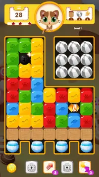 POP Blocks: Blast Puzzle Game Screen Shot 1