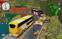 Coach Bus Hill Road Simulator- Free Euro Bus Games Screen Shot 3