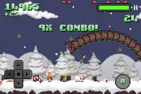 Super Mega Worm Vs Santa Saga Screen Shot 0