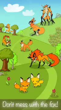 Angry Fox Evolution  - Idle Cu Screen Shot 2