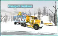 Uphill Snow Cargo Truck Drive Screen Shot 4