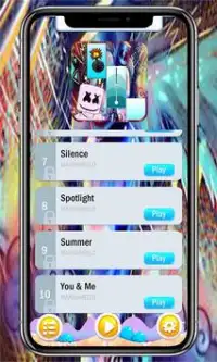 Marshmello Piano Tiles Screen Shot 2