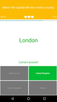 Flag Quiz: Countries, Capitals Screen Shot 6