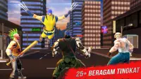 Super Hero Perkelahian Jalanan Antar Geng Screen Shot 2
