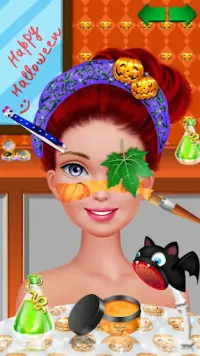 Halloween Salon - Girls Game Screen Shot 1