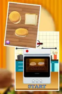 Kitchen Burger Maker Screen Shot 1